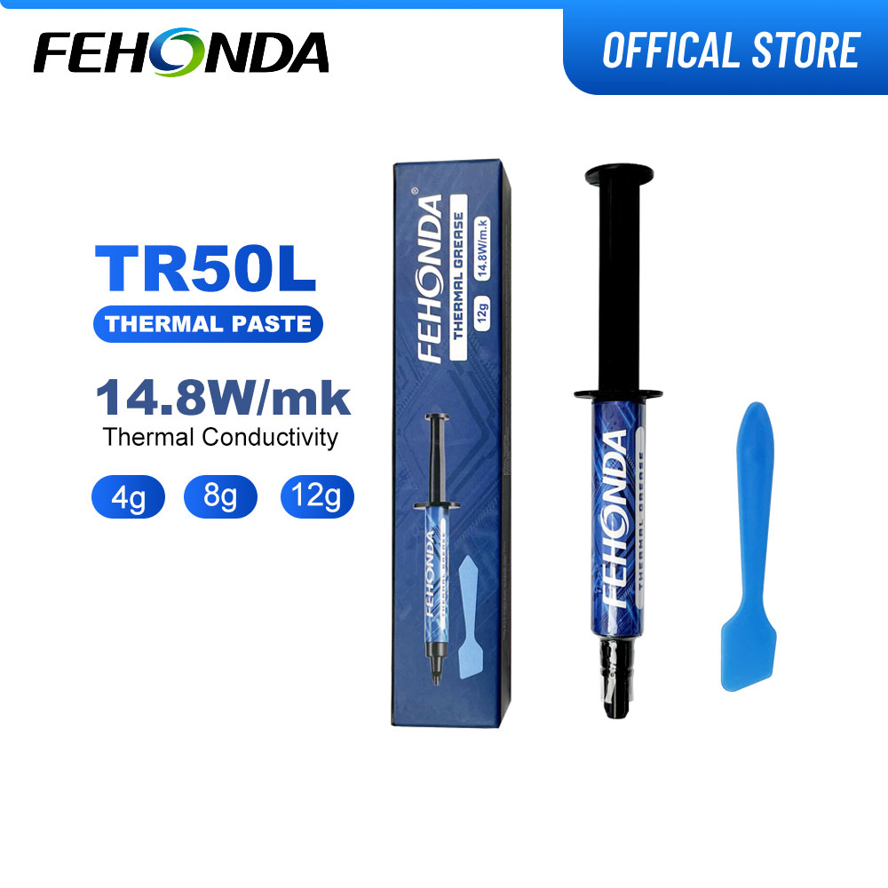 Thermal Paste Cpu - Pâte thermique FEHONDA TR50L 14,8 W/m.K,