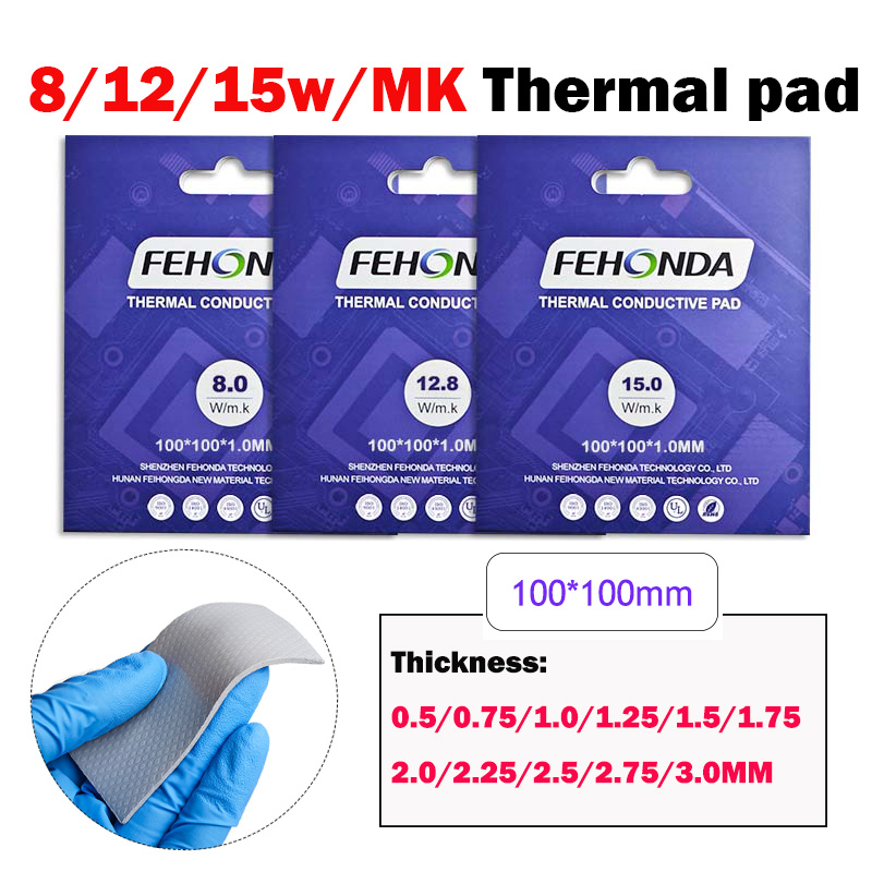Thermal Paste Cpu - Fehonda 15w 12w 8w Coussin thermique