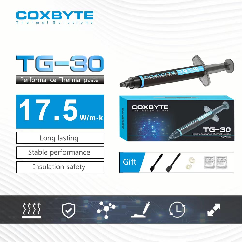 Coxbyte 17.5 W/mk pâte thermiq - Thermal Paste Cpu avis et prix