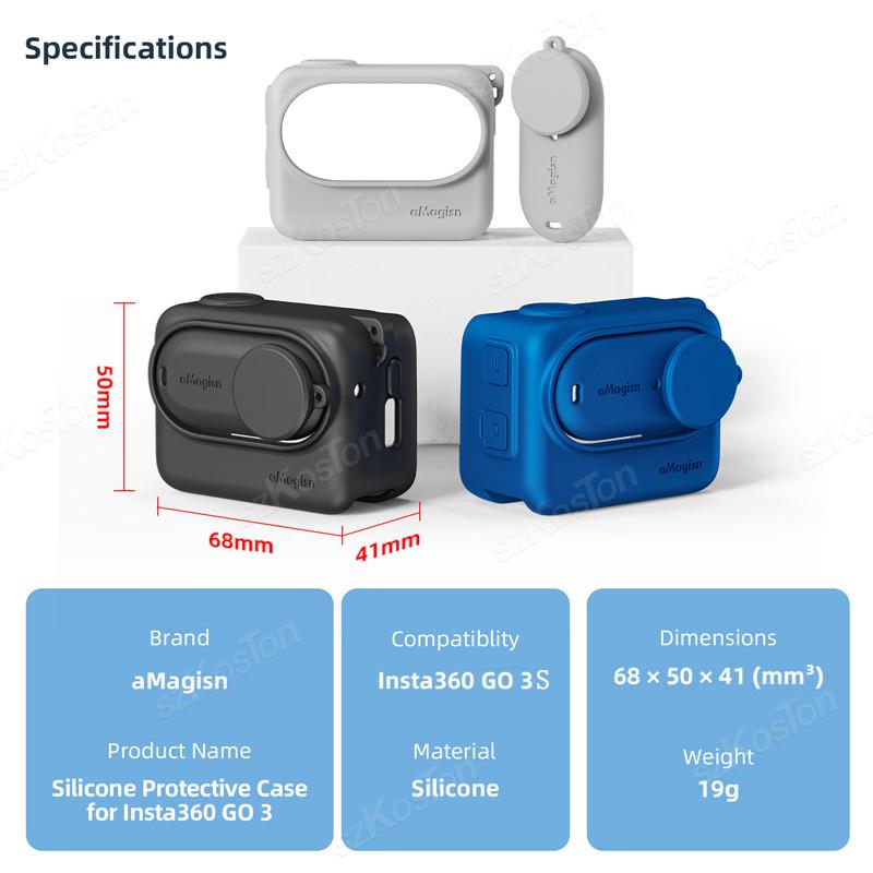 Étui de Protection en Silicone - Insta360 Camera Go 3 avis et prix